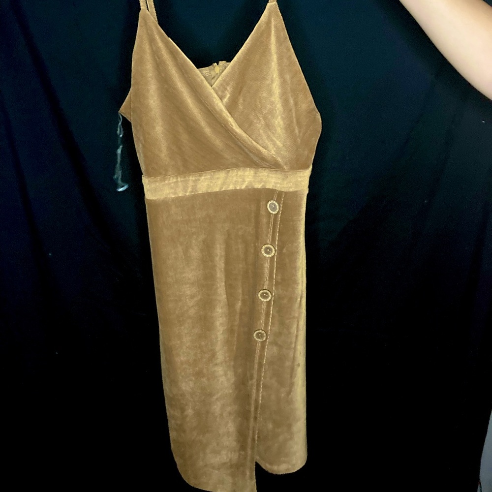 NWT Almost Famous corduroy dress
